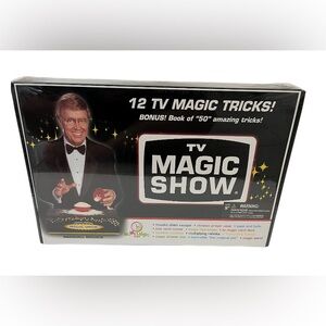 New Sealed TV Magic Show Trick Set